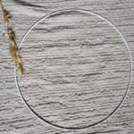 Metalowa obręcz do makramy 20 cm