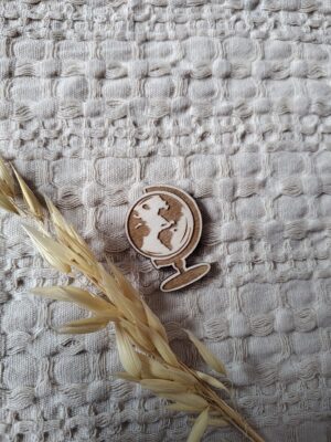 Scrapka ze sklejki globus