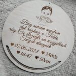 Baza do makramy matryczka, chrzest święty