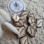 Dziennik do prac z makramy scrapka ze sklejki N218