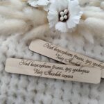 Tabliczka z napisem do makramy, anioł stróż N92