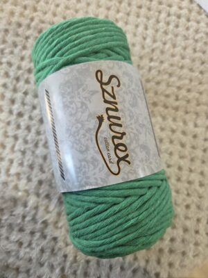 Zielony  bawełniany skręcany 3mm jednordzeniowy 100mb