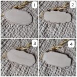 Tabliczka do makramy z własnym tekstem 8cm x 4cm N168