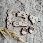 Akcesoria do makramy i rękodzieła pielęgniarka