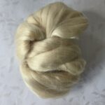 Czesanka wiskozowa do makramy blond 50g