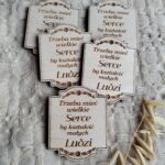 Tabliczka dodatek do makramy ze sklejki dla nauczyciela N59