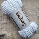 Sznurek pleciony 5mm Sznurex biały