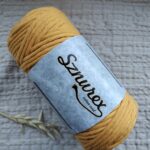 Żółty sznurek bawełniany skręcany 3mm jednordzeniowy 100mb