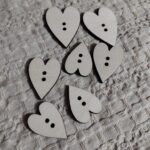 Dodatek do makramy serce nosek do sowy N214