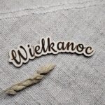 Drewniana tabliczka Wielkanoc ze sklejki N16