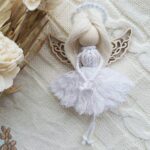 Skrzydełka do makramy drewniane 10cm x 4,5cm m43