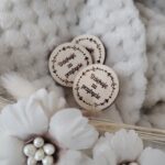 Dodatek do makramy kółko ze sklejki 2