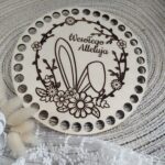 Baza do szydełkowania na koszyk Wielkanoc BAZ27 15cm