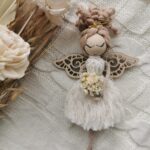 Skrzydełka do makramy drewniane 10cm x 3,5cm m3