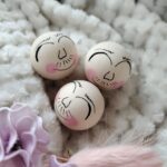 Drewniane główki do makramy męskie B7