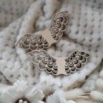 Skrzydełka do makramy drewniane 10cm x 4cm  m1