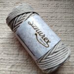 Sznurek do makramy 3mm skręcany caffe latte Sznurex