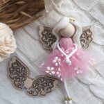 Skrzydełka do makramy drewniane 10cm x 5,5cm m10