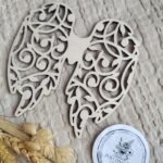 Skrzydełka do makramy drewniane 12cm x 12cm m18