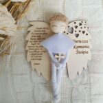 Skrzydła do makramy drewniane 12cm x 11cm m39