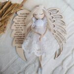 Skrzydełka do makramy drewniane 12cm x 11cm m31