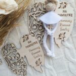 Skrzydełka do makramy drewniane 12cm x 12cm m20