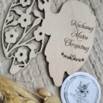 Skrzydełka do makramy drewniane 12cm x 12cm m21