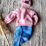 Ubranka dla lalek z makramy 3