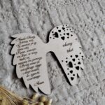 Skrzydła do ramki z makramy 15 x 15 cm 180 znaków P52