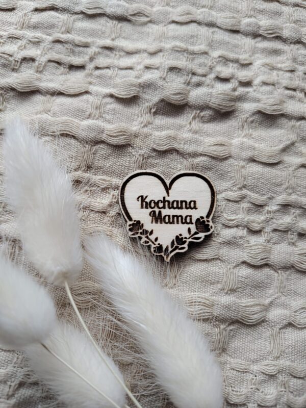 Drewniana tabliczka do makramy 3cm DM10