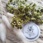 Mini kwiatki na główki aniołków i bukieciki 5szt oliwkowy K19