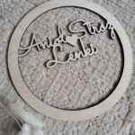 Baza do makramy Anioł Stróż z imieniem P11 20 znaków