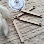 Ołówek dodatek do makramy 8x7 cm N230