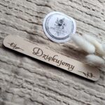 Drewniana tabliczka do makramy 12x2 cm DN6