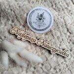 Drewniana tabliczka do makramy 12x2 cm DN9