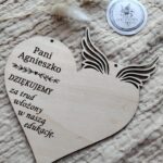 Podziękowanie dla nauczyciela 16x16cm P59 20 znaków