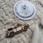 Dodatek do makramy auto ze sklejki N245