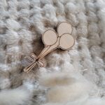 Dodatek do makramy balony ze sklejki N235