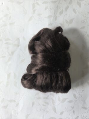 Czesanka wiskozowa do makramy espresso 50g Tencel