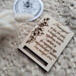 Drewniana zakładka do makramy 7x5,5 cm DN21