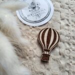 Dodatek do makramy balon 4cm ze sklejki N255