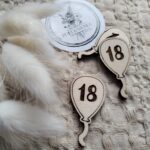 Dodatek do makramy balon 3,5cm P60 2 znaki