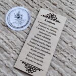 Drewniana tabliczka do makramy 9x5cm U4