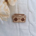 Dodatek do makramy radio ze sklejki N267