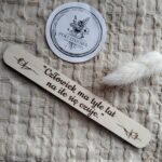 Drewniana tabliczka do makramy 12cm x 2cm U5