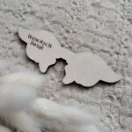 Skrzydełka do makramy drewniane 10cm x 3,5cm BN84