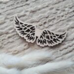 Skrzydełka do makramy drewniane 8cm x 3,5cm M92