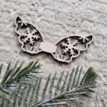 Skrzydełka do makramy drewniane 9cm x 4cm BN45