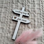 Tabliczka do makramy z HDF 10cm x 6cm H7