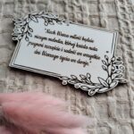 Tabliczka do makramy z HDF 11cm x 7cm H5